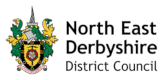 North East Derbyshire District Council website logo